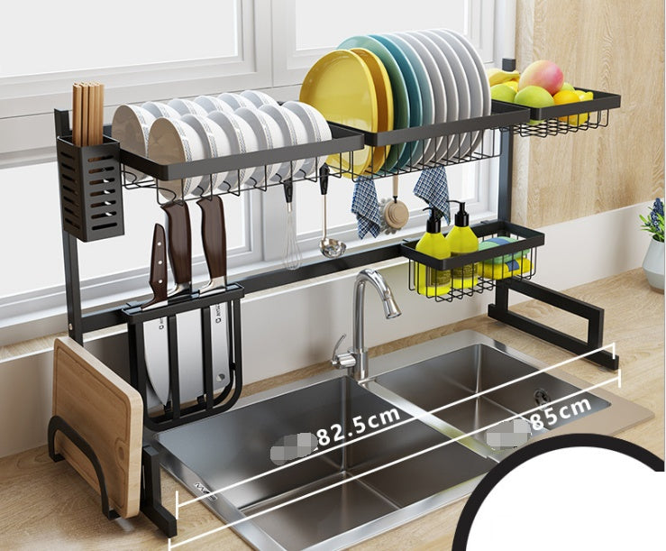 steel kitchen shelf