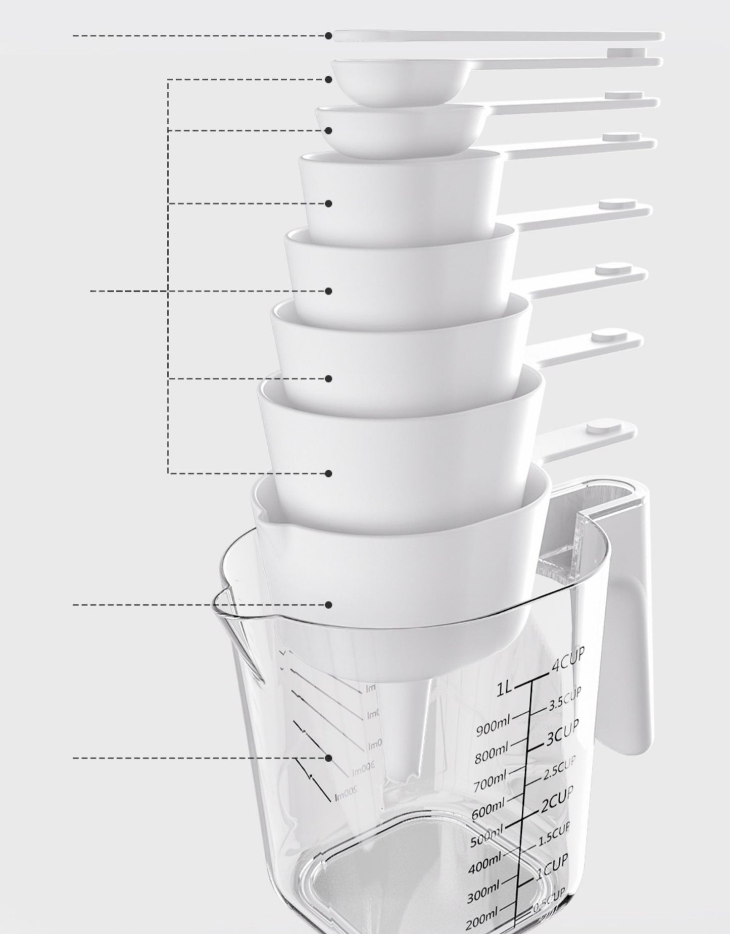 Baking Tools With Scale