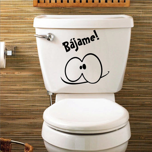 Spanish Toilet Seat Sticker