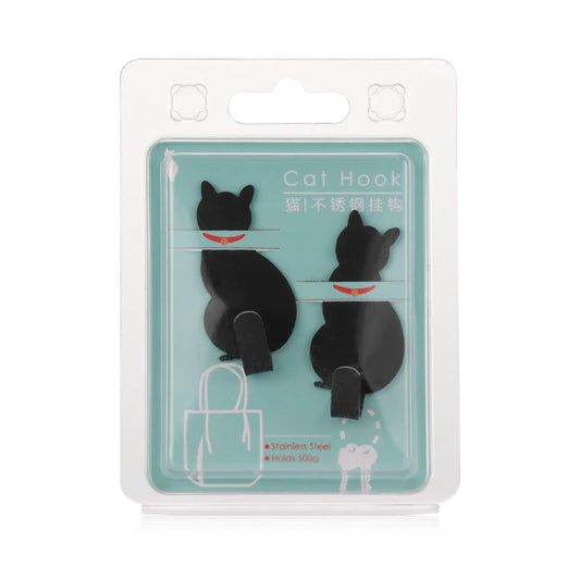 2PCS Cat Pattern Hooks