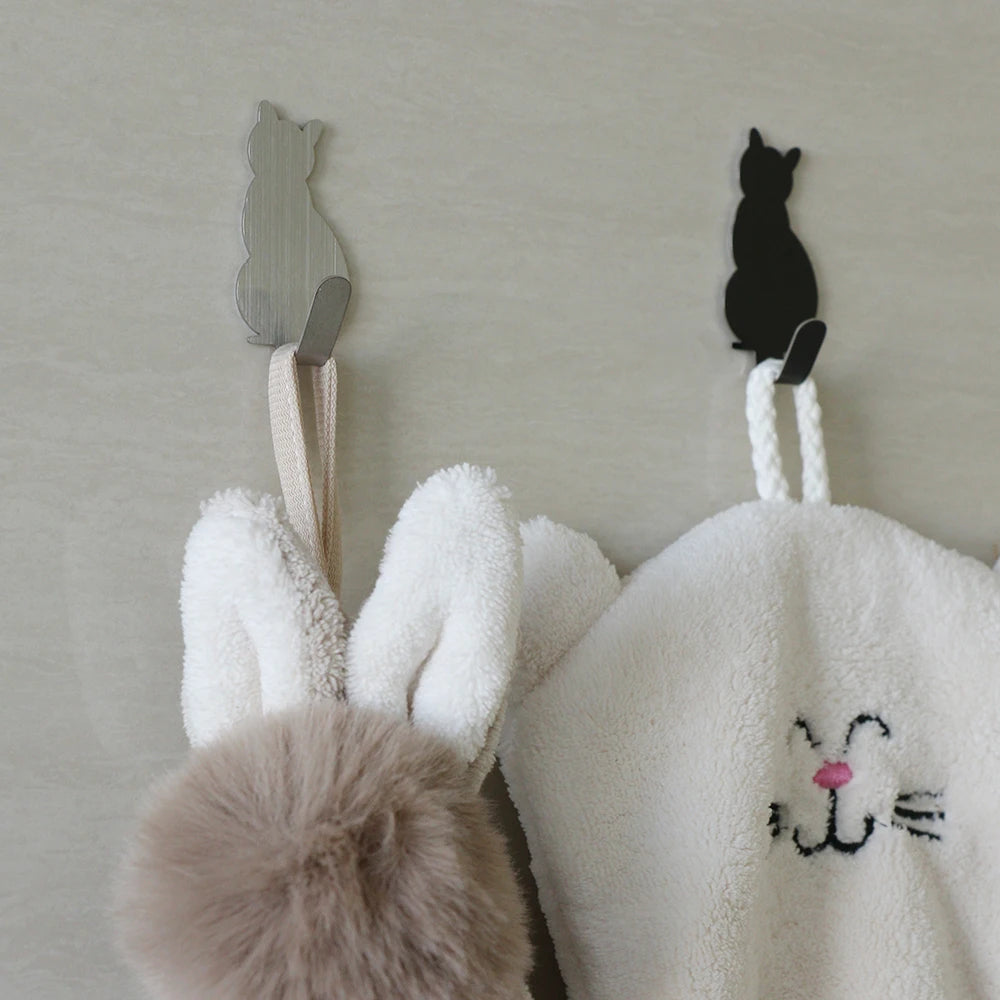 2PCS Cat Pattern Hooks