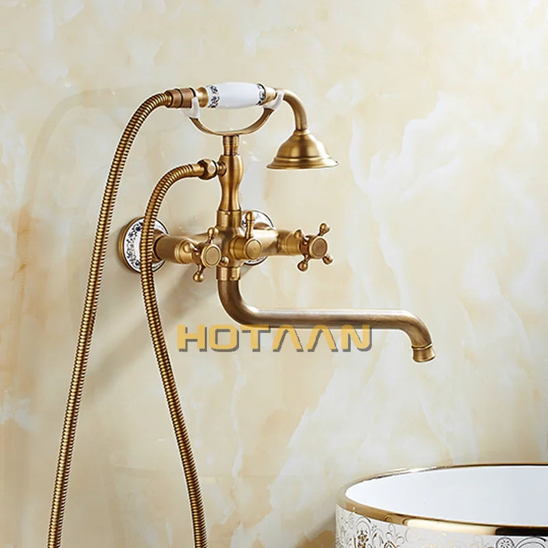 Bathtub Faucet and Bath Water Mixer