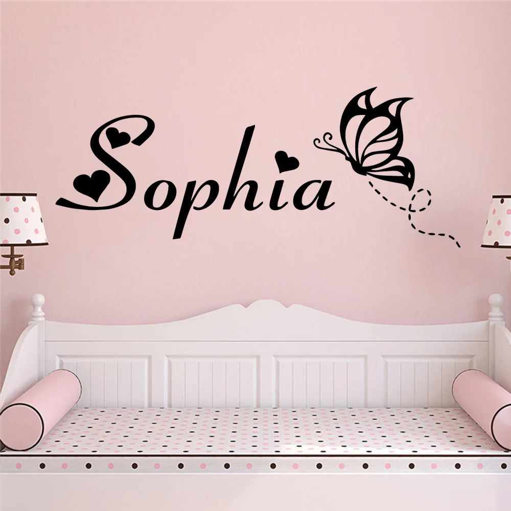 Custom Name Wall Stickers