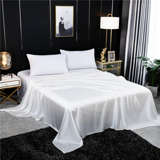 Color Flat Sheet Natural Bed Bedsheet