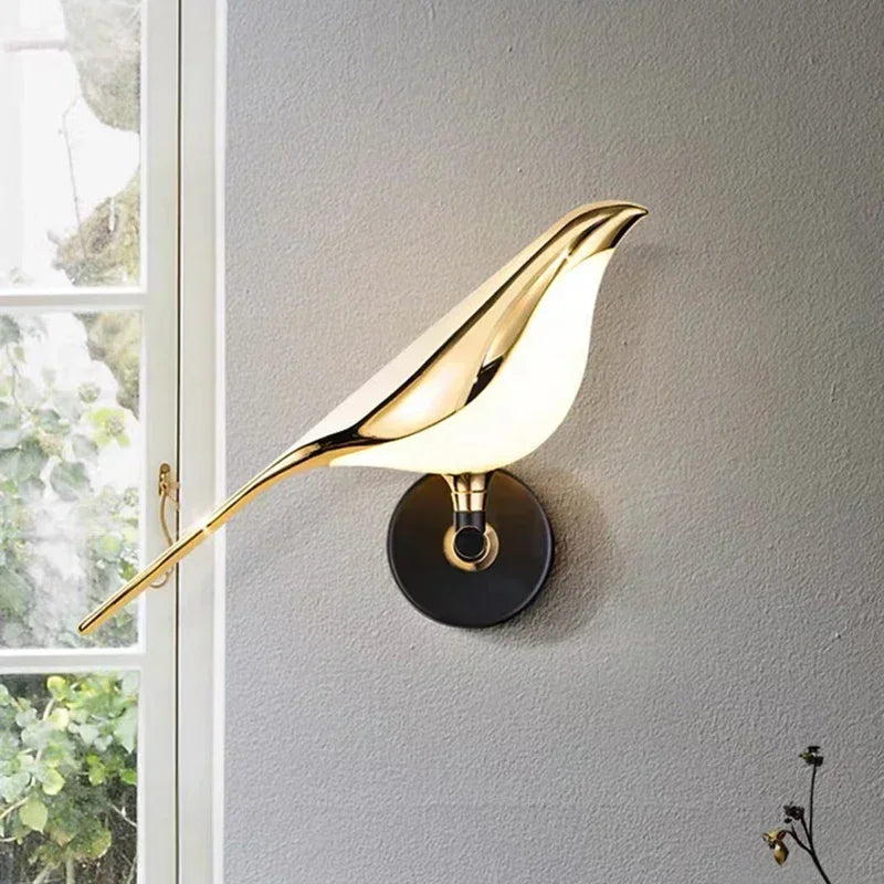 Creativity Bird Light Led Wall Lamps