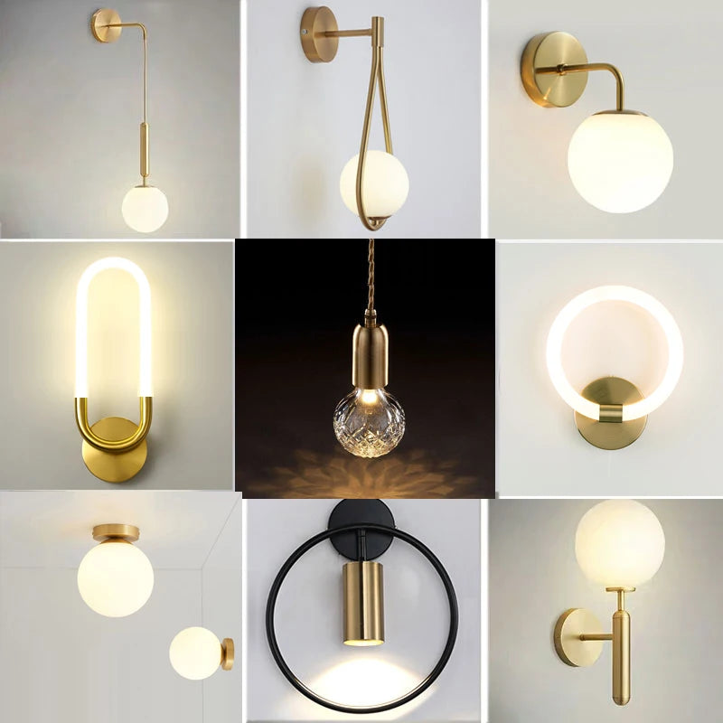 Nordic Creative LED Luxury Wall lamp