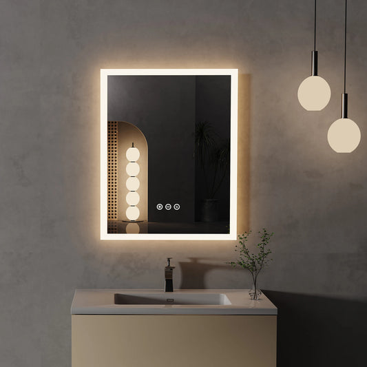 LED Lighted Bathroom