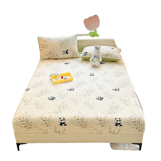 Cotton Fitted Bed Cover