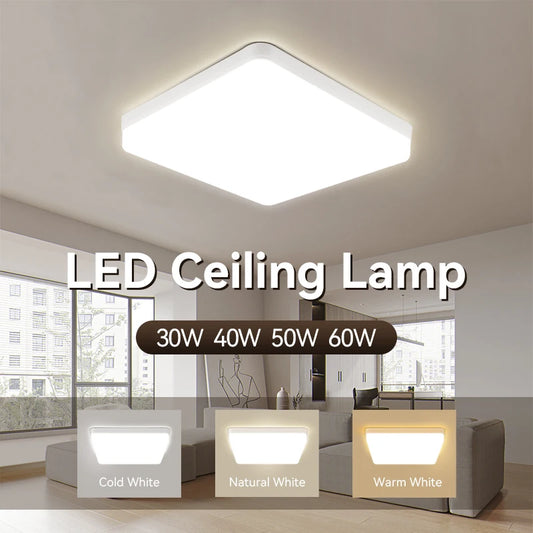 Modern Square Led Ceiling Lamps