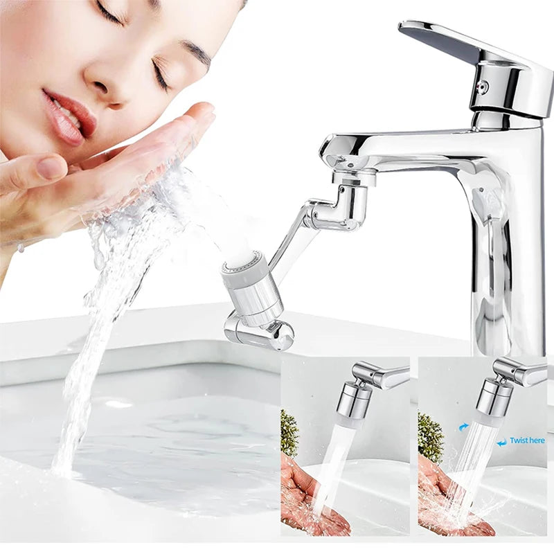 Universal Rotation Faucet Extender Washbasin