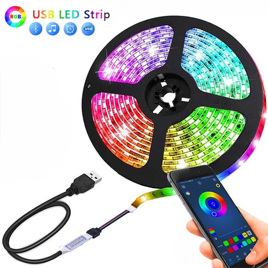 LED Strip Light Tpae Bluetooth LED Strip Bedroom