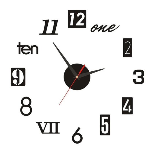 Wall Clock Sticker