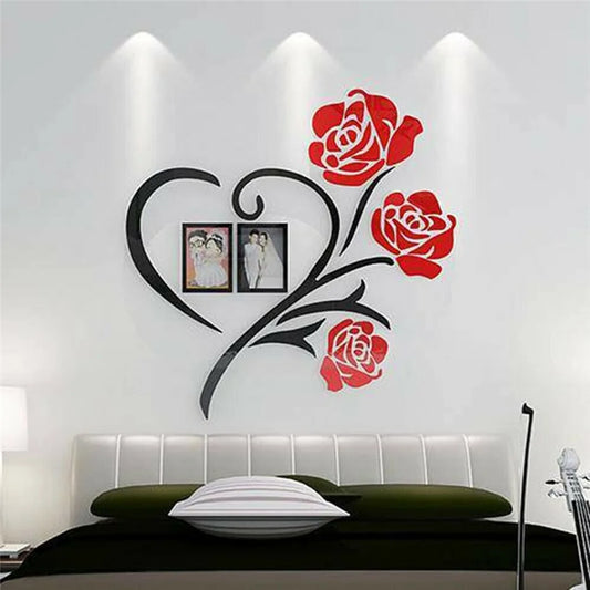 Rose Acrylic Wall  Photo