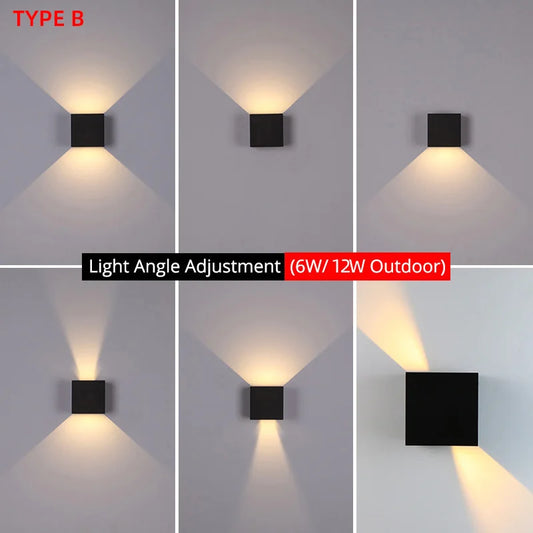 Up and Down LED Wall Lamp Waterproof