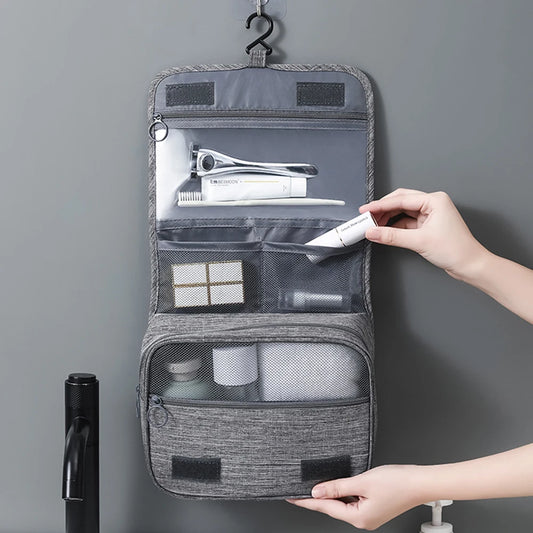 Dry and wet  toiletries  storage bag