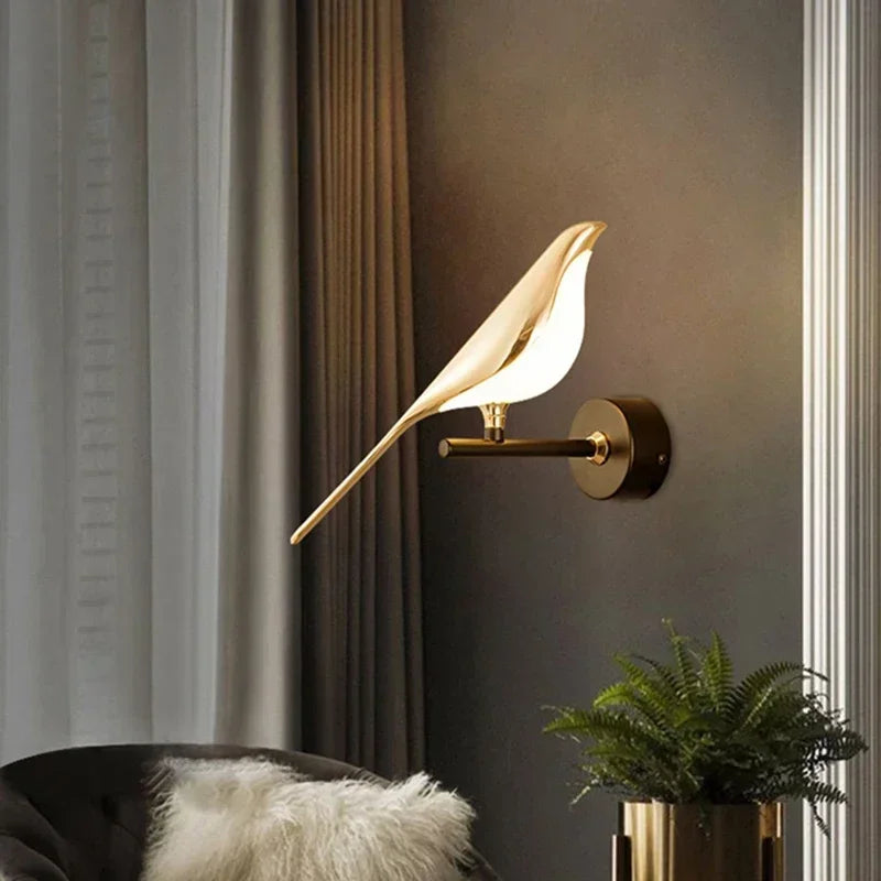 Creativity Bird Light Led Wall Lamps