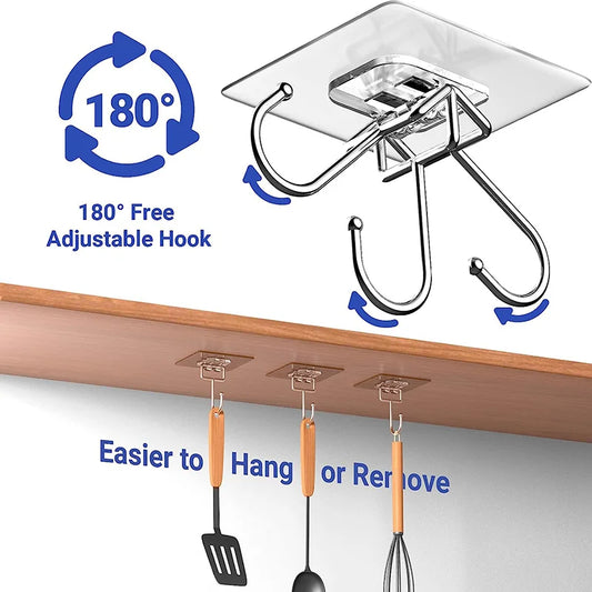 Adhesive Wall Hooks