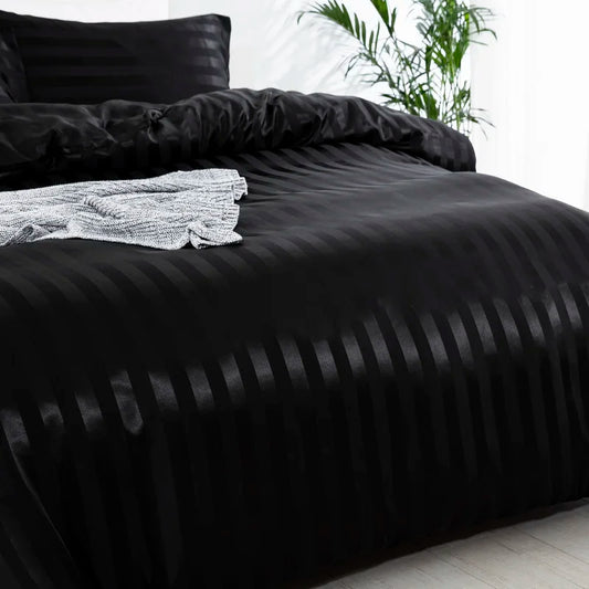 Striped Duvet Cover Set