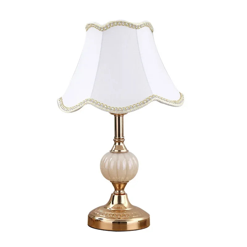 Bedside Lamps Fabric System Table Light