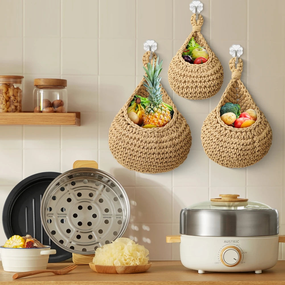 Hanging Wall Vegetable Fruit Basket