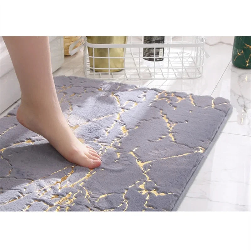 Rabbit Hair Home Floor Rugs Modern Living