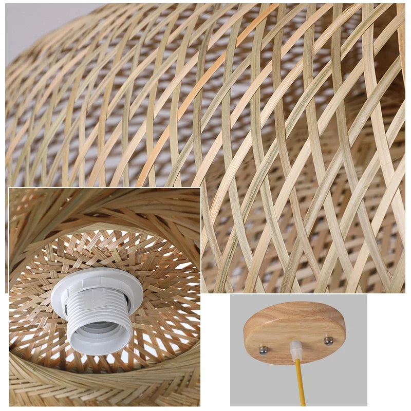 Wicker Pendant Light