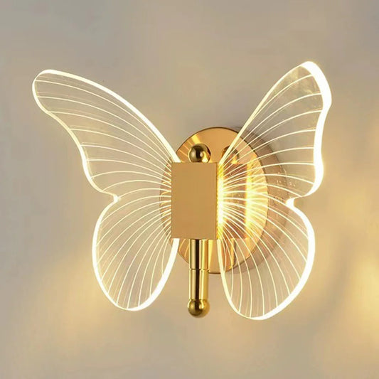 LED Butterfly Wall Lamp