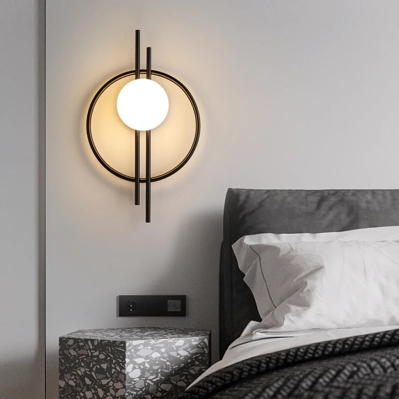 Modern Wall Lamp Living Bedroom Bedside Lamp