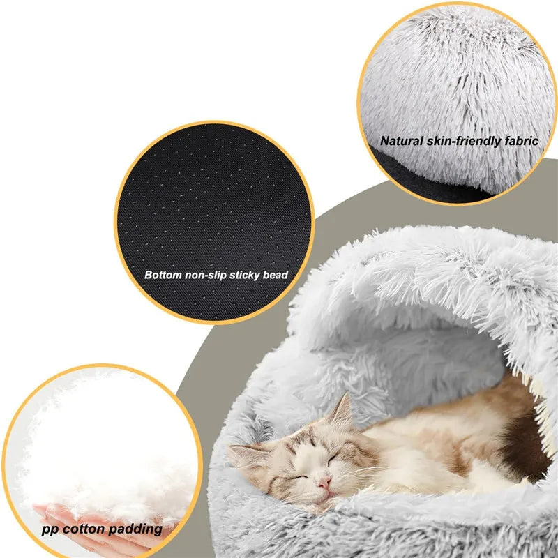 2 In 1Pet Dog Cat Bed