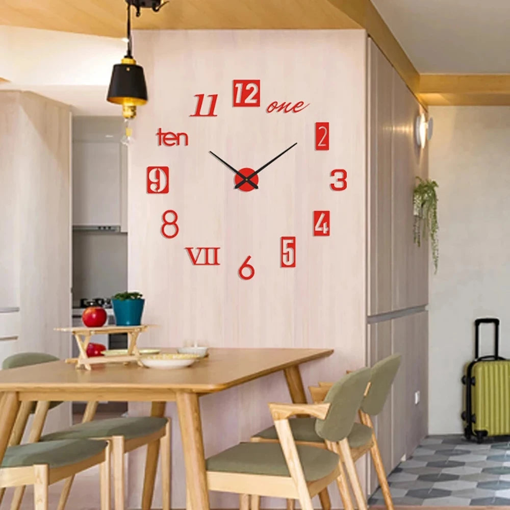 Wall Clock Sticker