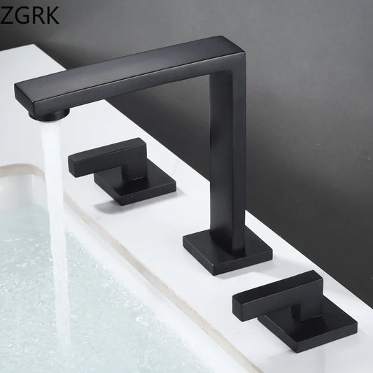 Three Hole Basin Faucet