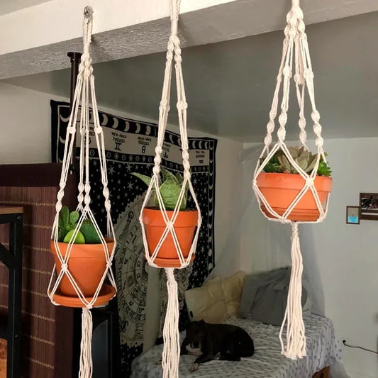 Handmade Flower Hanging Pot