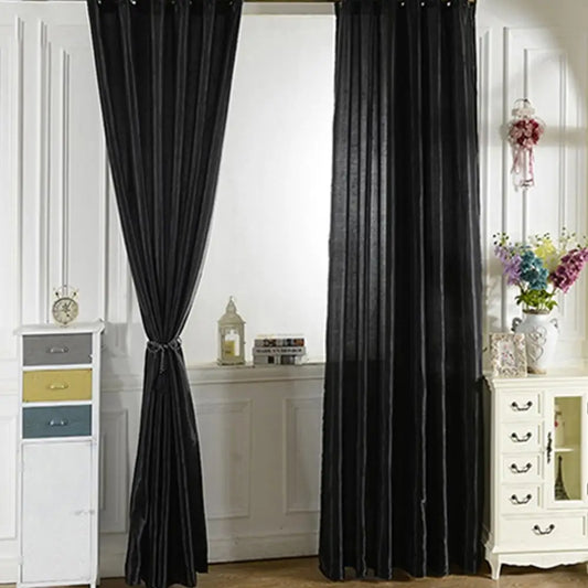 Window Curtain Modern Blackout Curtains