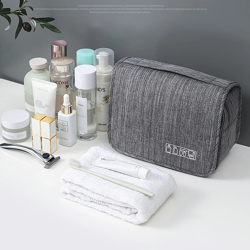 Dry and wet  toiletries  storage bag