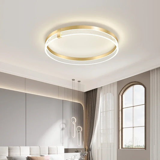 Moden Minimalist Led Ceiling Lamp With Bedroom