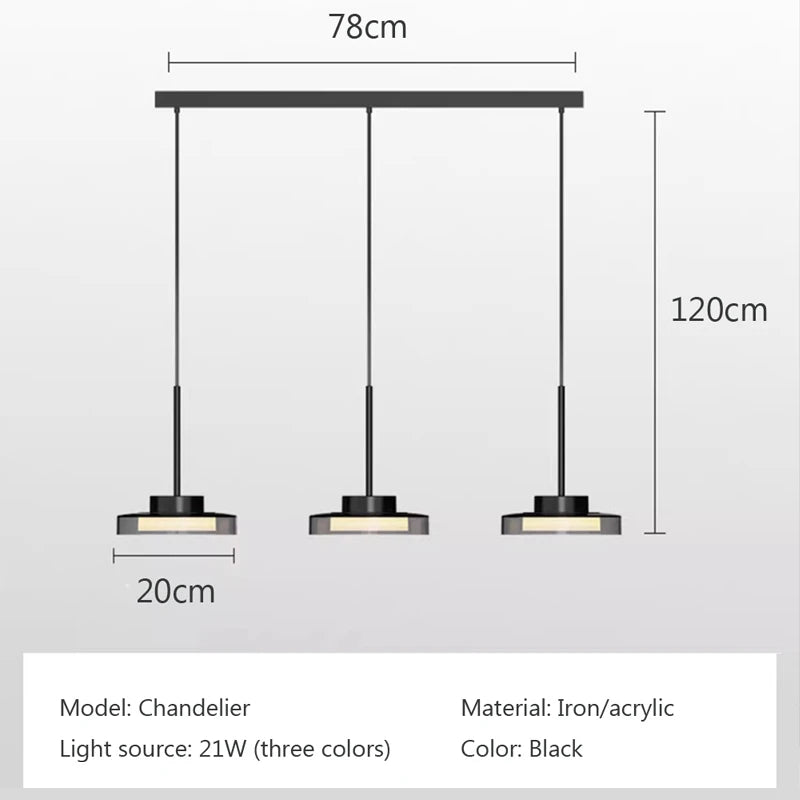 Post-Modern LED Pendant Light