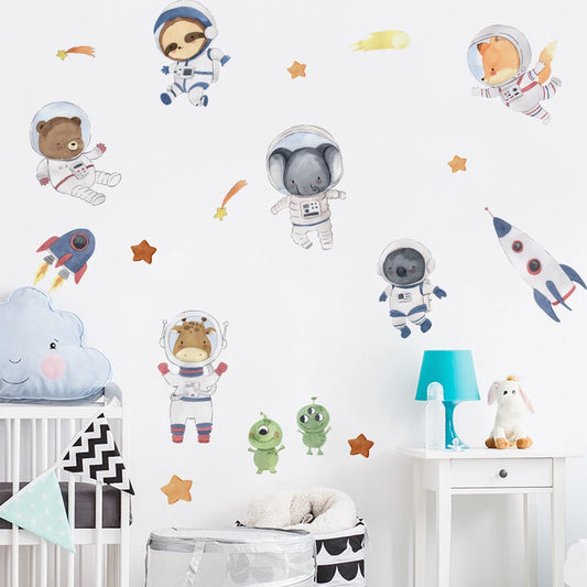 Wall Stickers Rocket  Baby Room Home