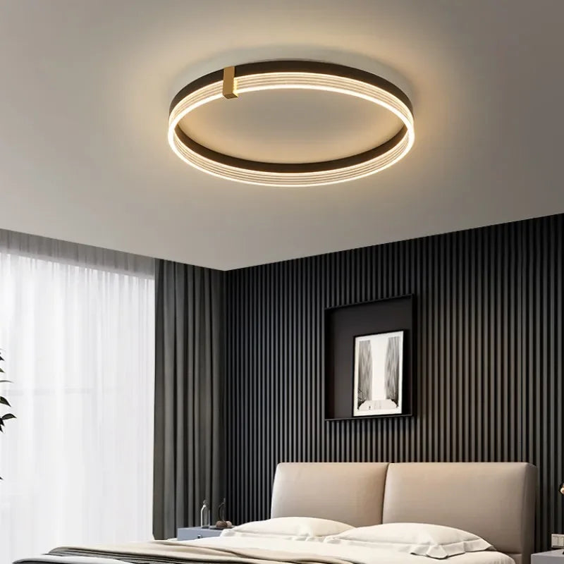 Moden Minimalist Led Ceiling Lamp With Bedroom