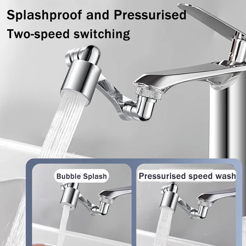 Universal Rotation Faucet Extender Washbasin