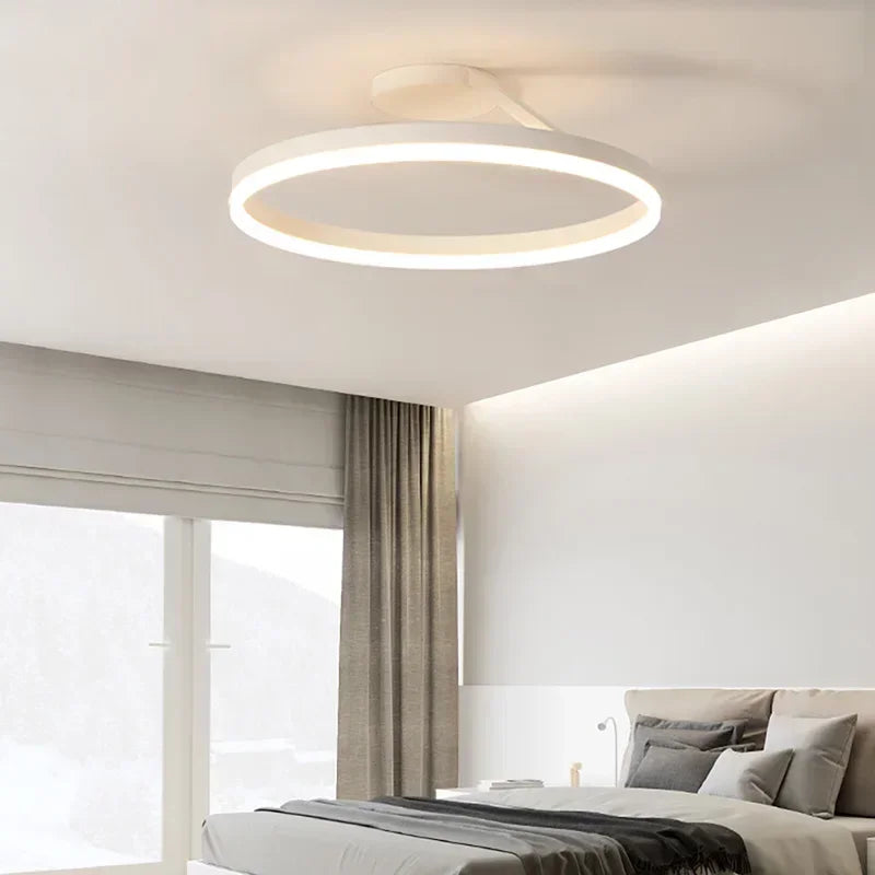 Nordic Design Simple Bedroom Ceiling