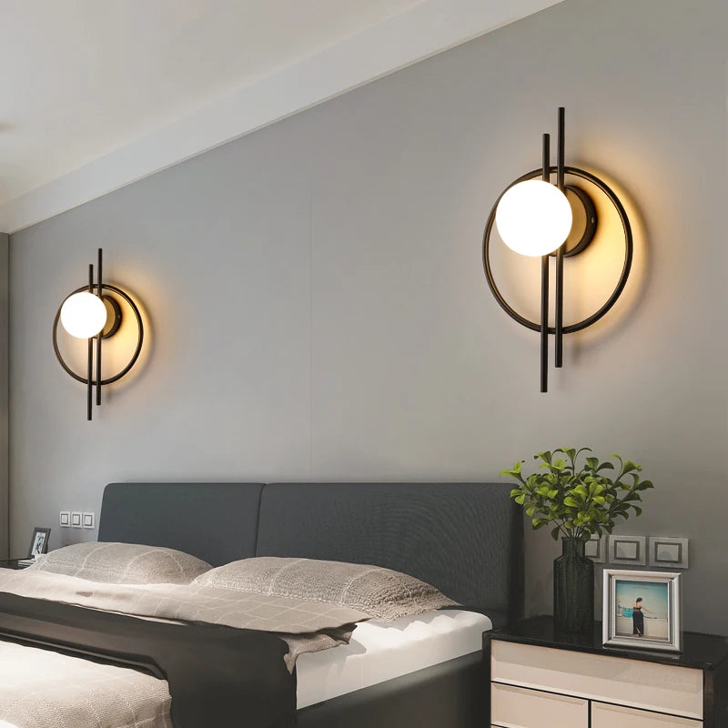 Modern Wall Lamp Living Bedroom Bedside Lamp