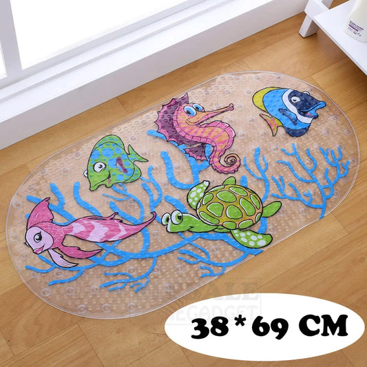 Cute Cartoon Anti-Slip PVC Bath Mats