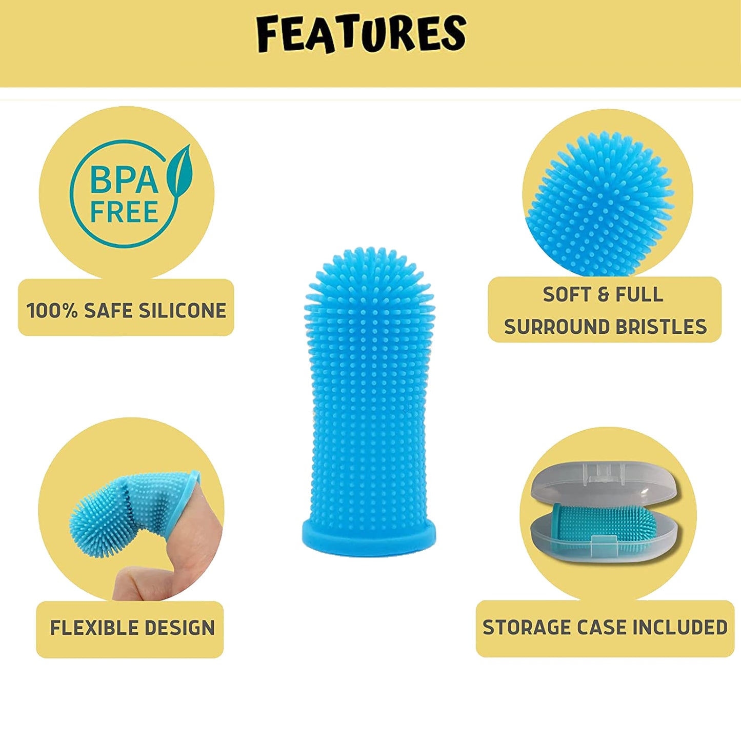 Pet Tooth cleaning Brush